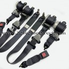JDM DC2 Integra Type R Black Seatbelt Set 